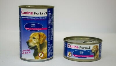 Gelatina de Ternera, Pollo sin cereales - CANINE PORTA 21