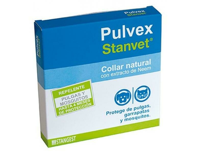 Stanvet Pulvex Collar Repelente Perros y Gatos 60cm