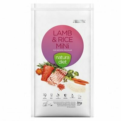 Natura Diet LAMB & RICE MINI, ND LAMB & RICE MINI: ND LAMB & RICE MINI 500g