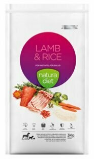 Natura Diet LAMB & RICE, ND LAMB & RICE: ND LAMB & RICE 500G