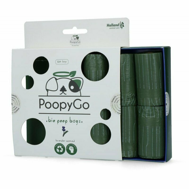 120 Bolsas biodegradables - PoopyGo