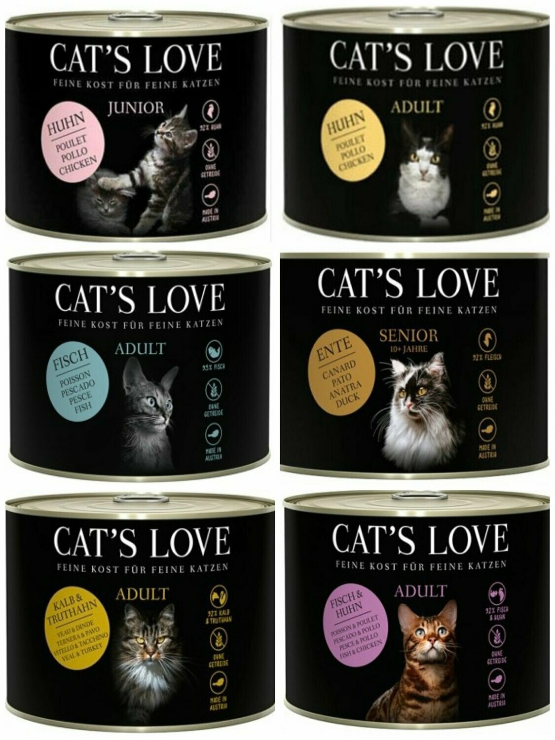 Latas 200 Gr - CAT’S LOVE