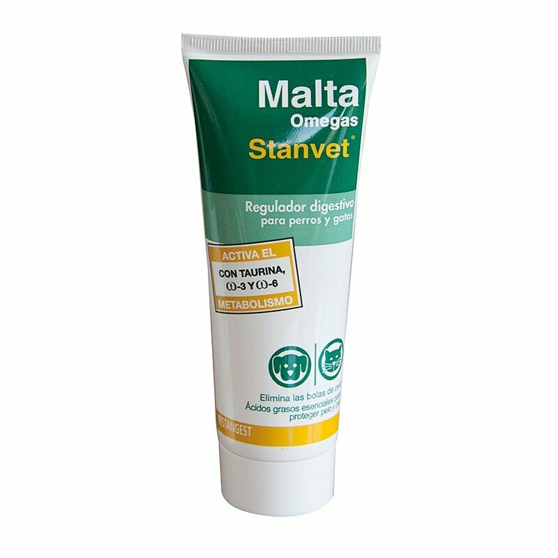 Regulador Intestinal Malta, Omegas con Taurina - Stanvet