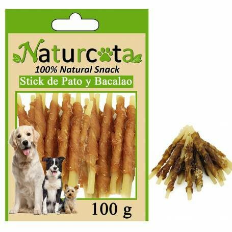 Stick de Pato y Bacalao - Naturcota