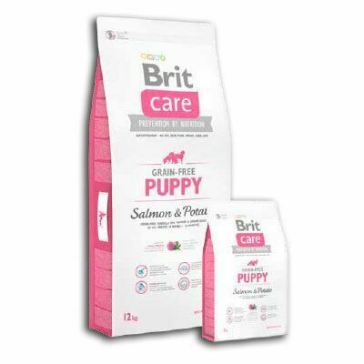 Brit Care Puppy Salmón y Patata – Grain Free