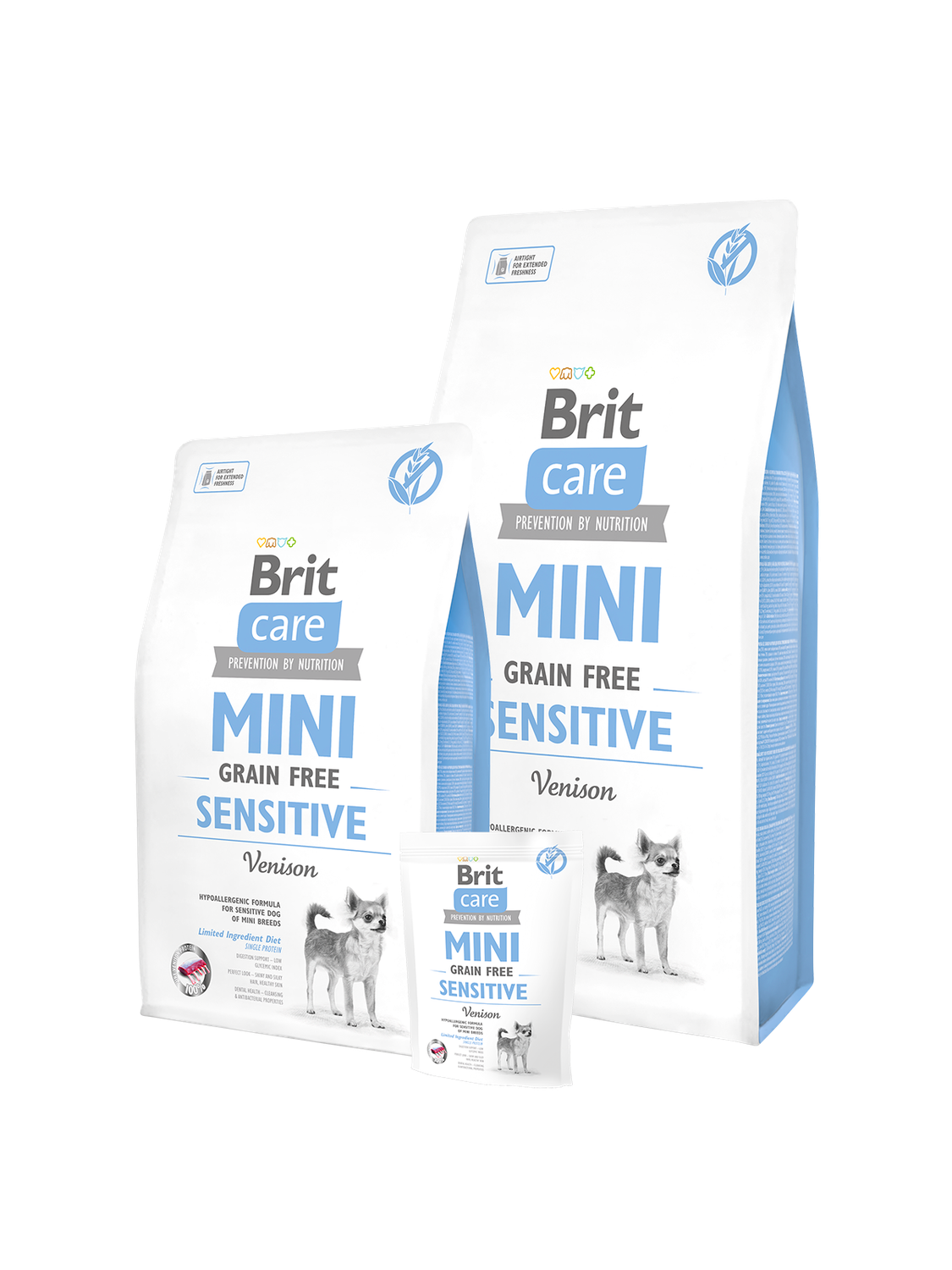 BRIT MINI SENSITIVE GRAIN FREE VENISON