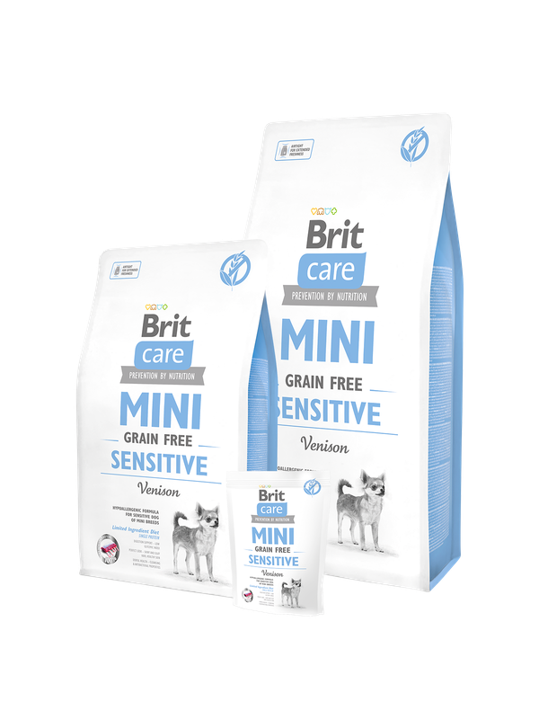 BRIT MINI SENSITIVE GRAIN FREE VENISON