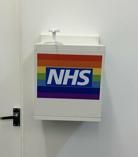 Sanitiser Unit Wall Mounted or Desktop – single pump