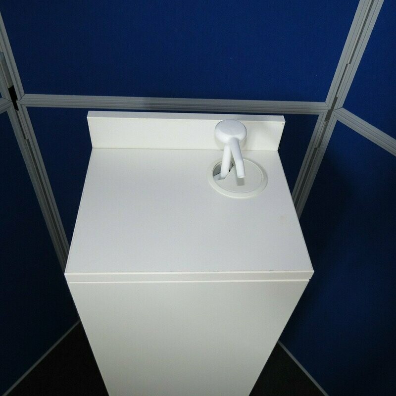Sanitiser Unit Free Standing – single pump