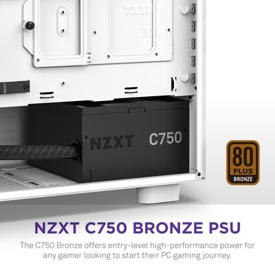 NZXT C750 Bronze
750W Bronze Non-Modular ATX PSU