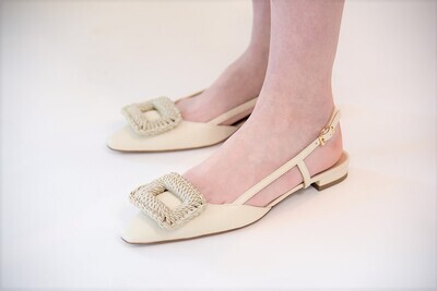 Scarpe chanel tacco piatto, ROBERTO FESTA MILANO Scarpe chanel tacco piatto, ROBERTO FESTA MILANO