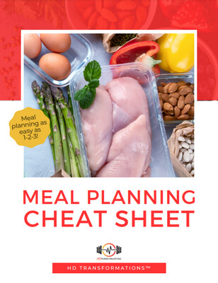 FREE Meal Planning Cheat Sheet