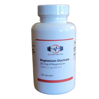 Magnesium Glycinate 250mg - 120 capsules