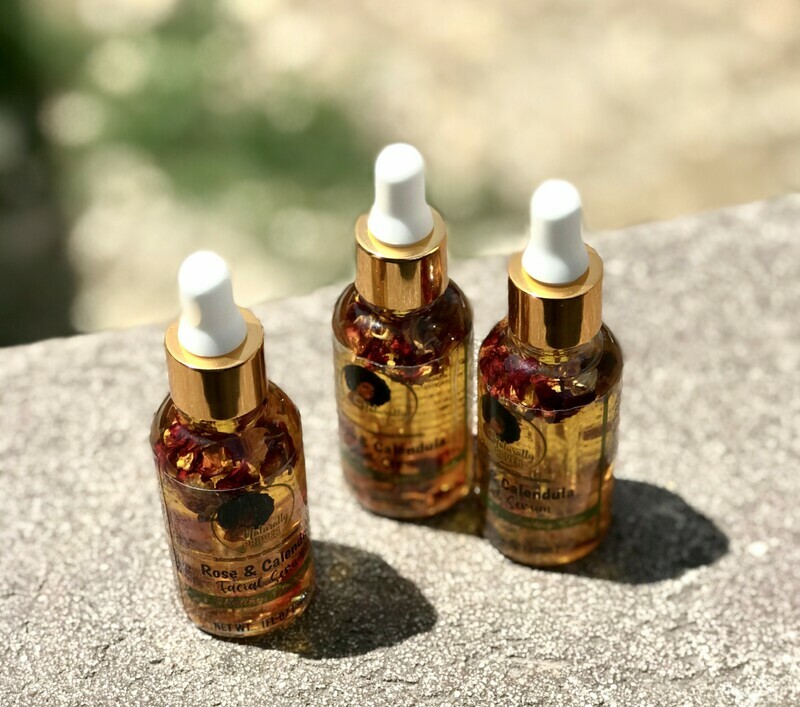 Rose &amp; Calendula Facial Serum