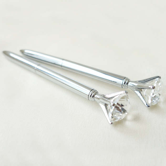 Silver Mom Jewel Pen