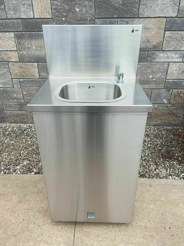 Station de Lave-Mains Mobile Autonome INOXTAL Independent Portable Washing Station