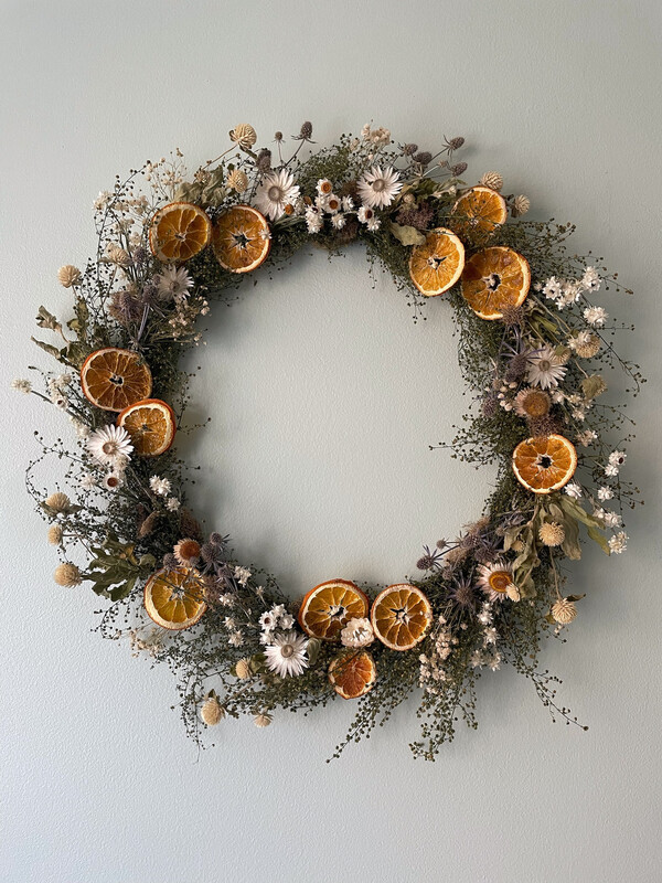 Citrus & Shine Dried Wreath