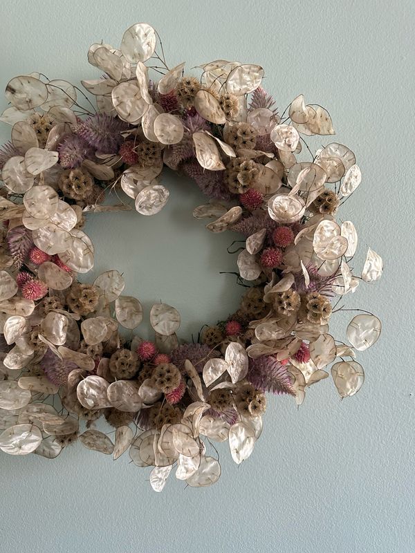 Pearl & Petal Dried Wreath