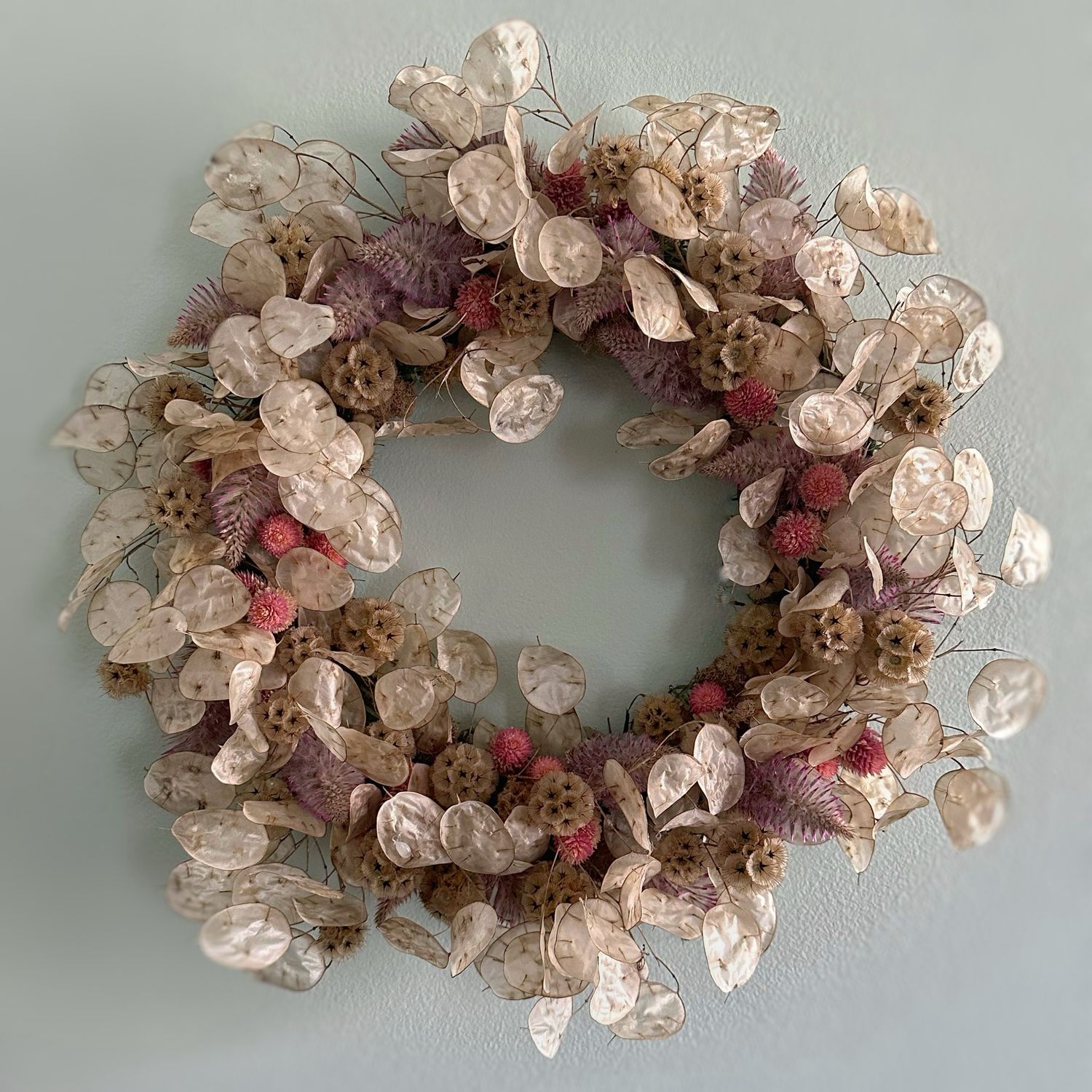 Pearl & Petal Dried Wreath