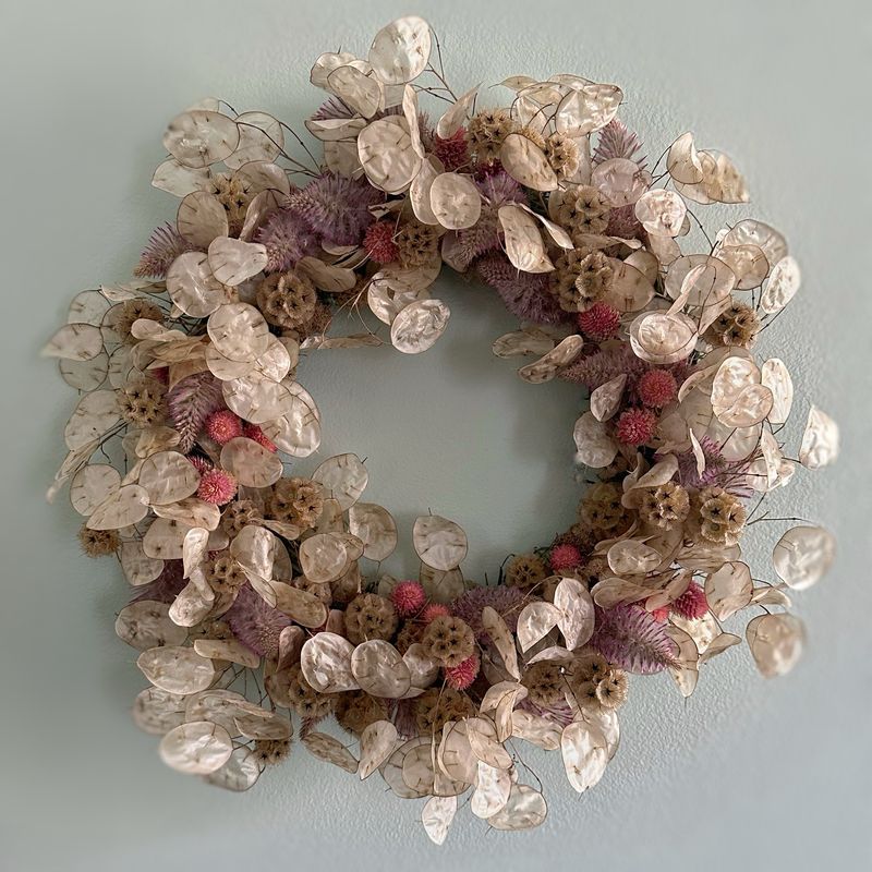 Pearl & Petal Dried Wreath Pearl & Petal Dried Wreath