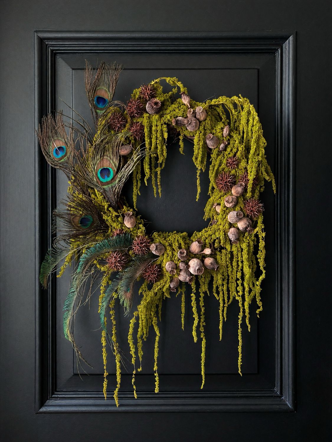 Poppy & Peacock Botanical Wreath Poppy & Peacock Botanical Wreath