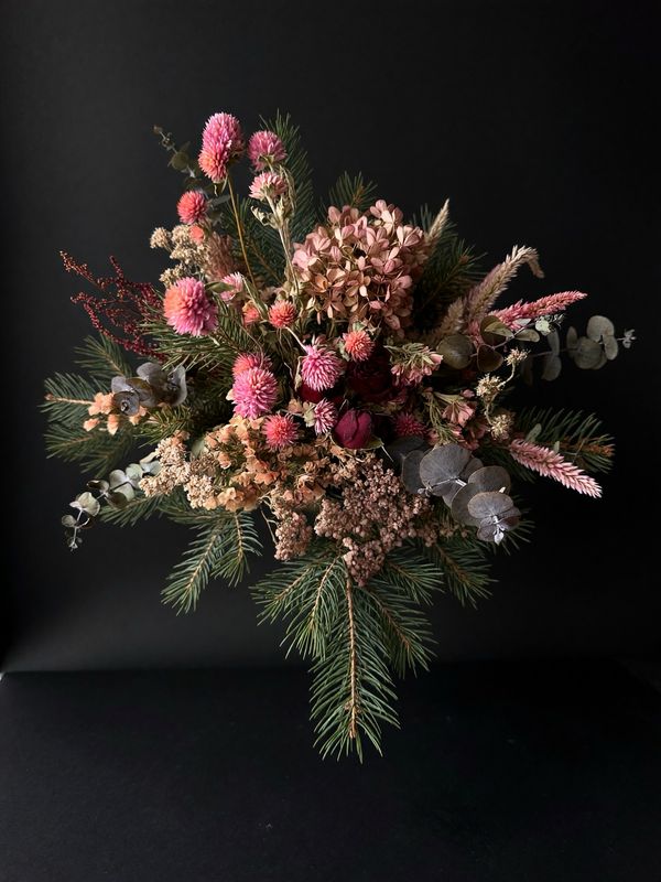 Eternal Blooms — Custom Dried Flower Bouquet