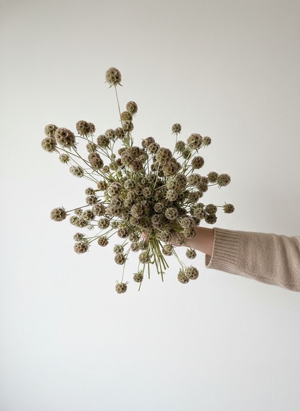 Starflower “Scabiosa Pods” Seeds (Scabiosa stellata)