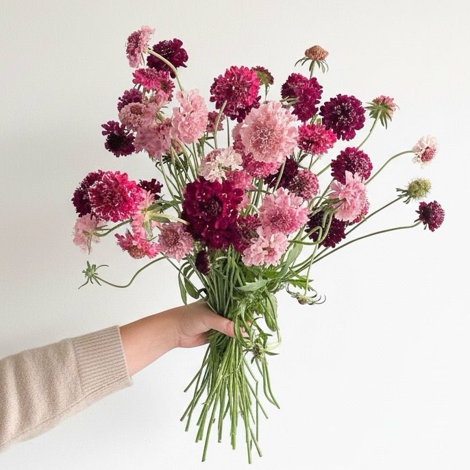 Pinky Winky Mix Scabiosa Seeds (Scabiosa atropurpurea)