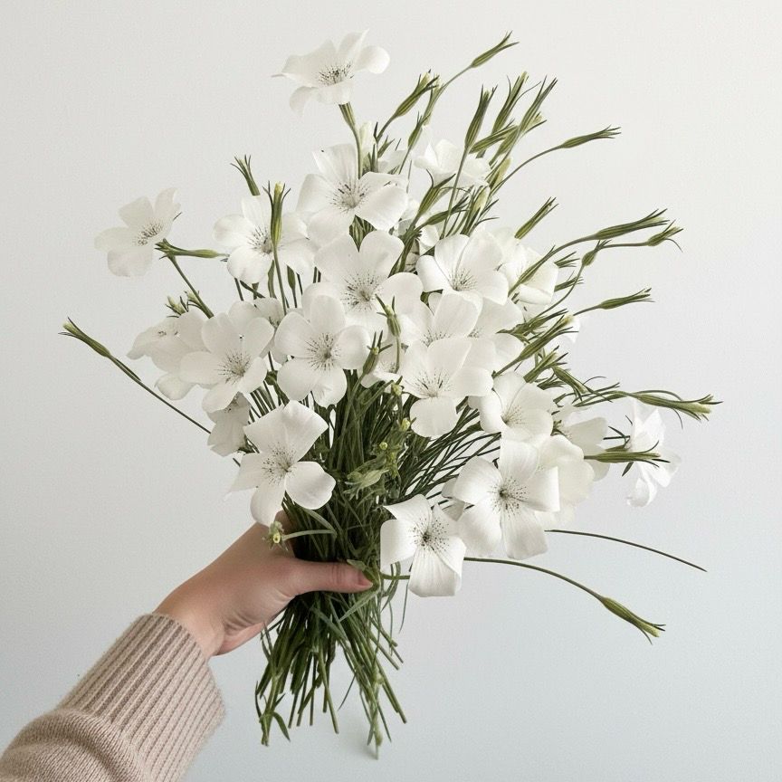 "Ocean Pearls" Agrostemma Seed  (Agrostemma githago)