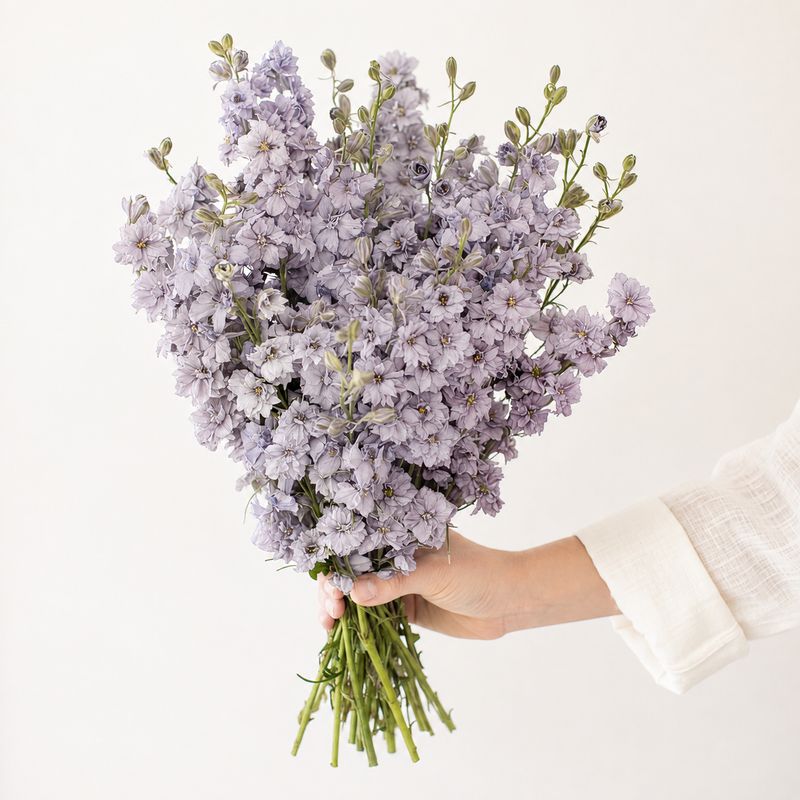 Lavender Mist Larkspur Seeds (Consolida ajacis 'Misty Lavender') Lavender Mist Larkspur Seeds (Consolida ajacis 'Misty Lavender')