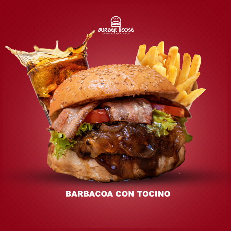 Burger Barbacoa Tocino