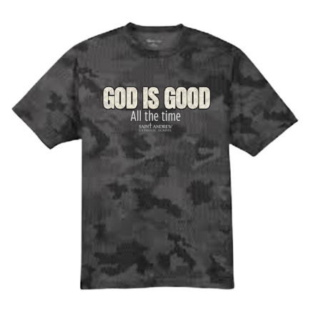 GOD IS GOOD Grey Camo Hex PRE ORDER