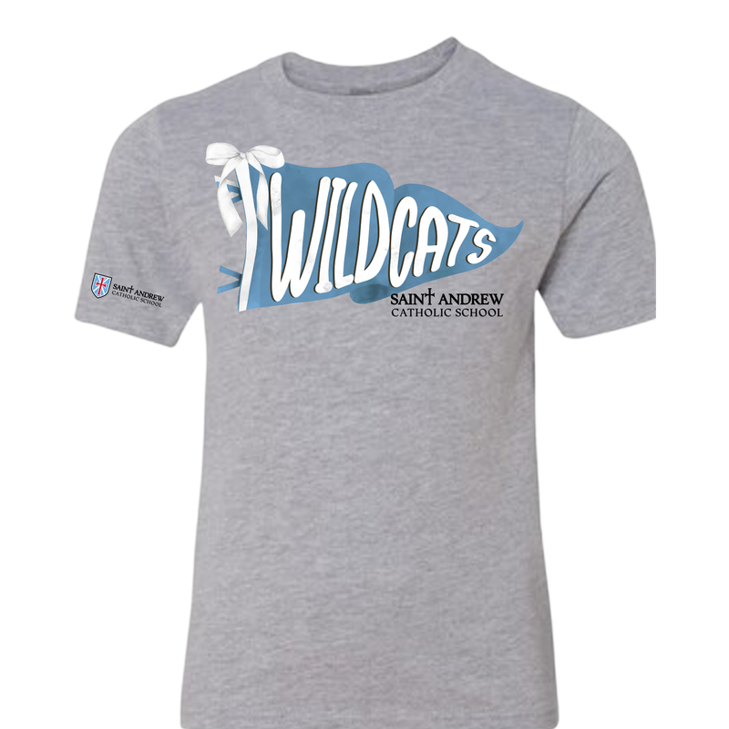 WILDCAT BLUE PENNANT FLAG - PRE ORDER ONLY