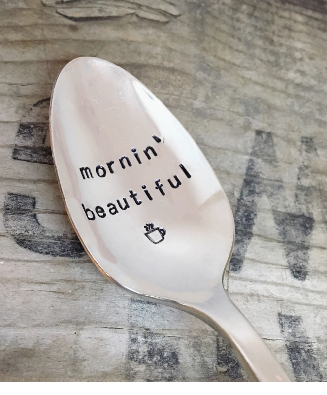 Mornin Beautiful Spoon