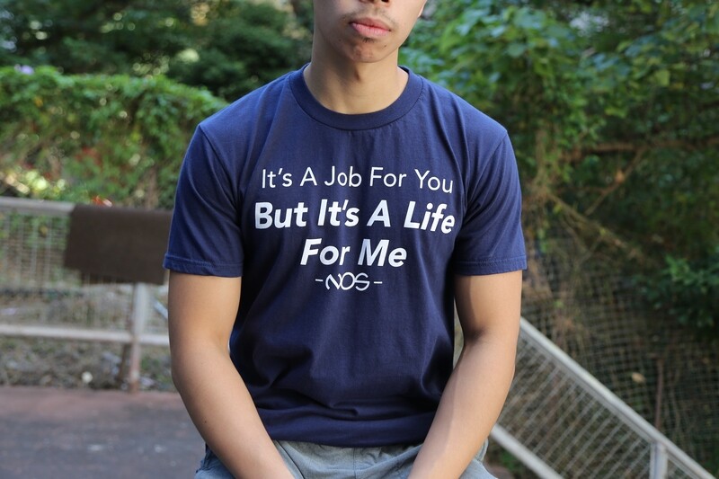 NOS T-Shirt &quot;It&#39;s A Life&quot;