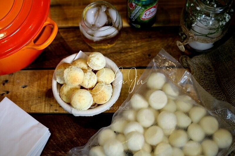 Pão de queijo congelado