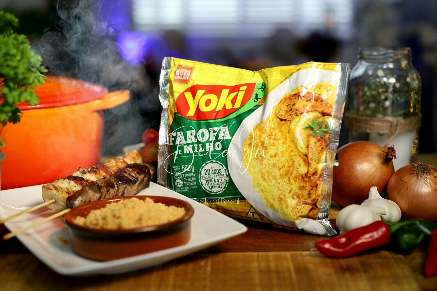 Farofa de Milho Yoki