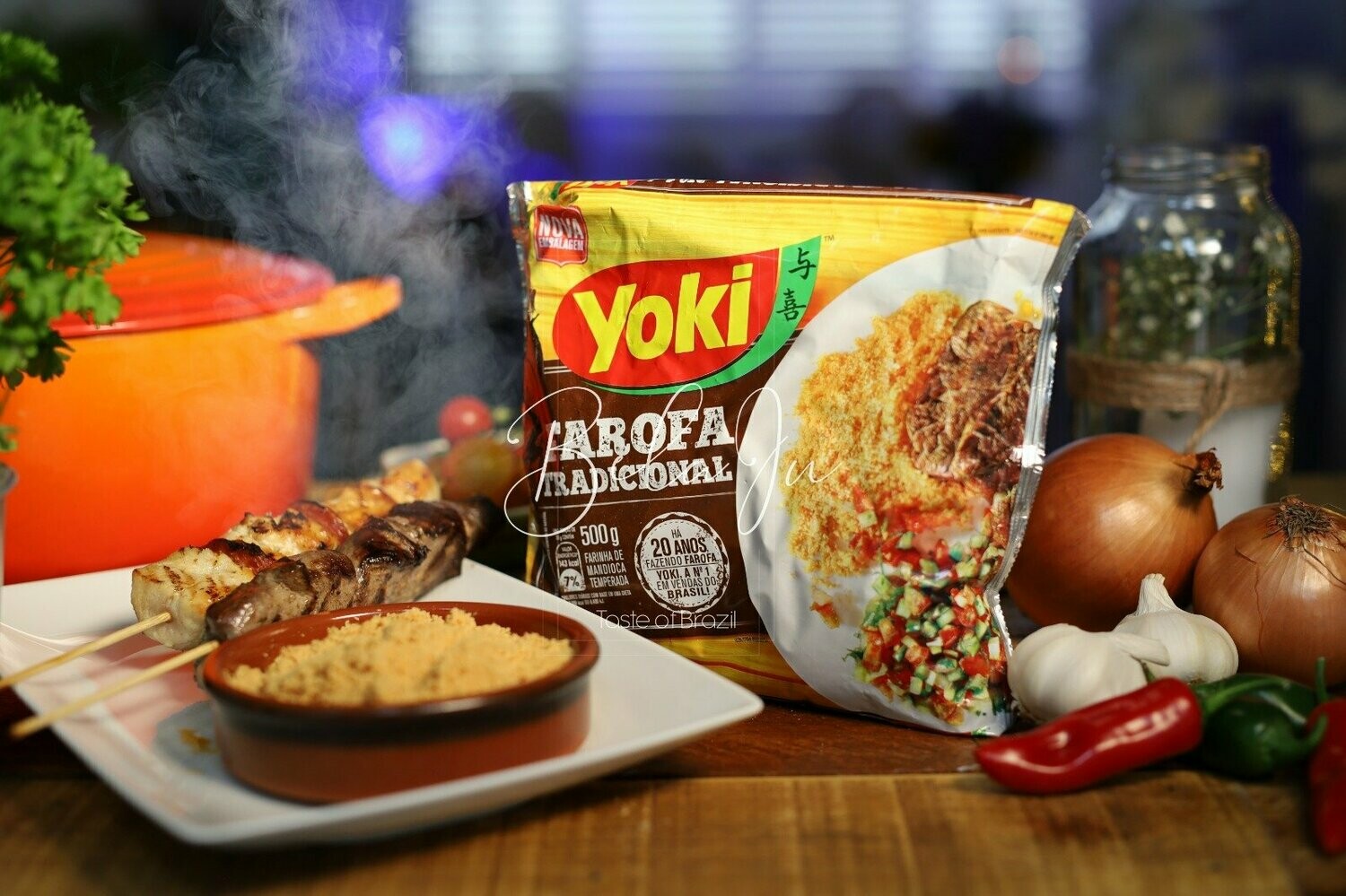 Farofa tradicional pronta Yoki