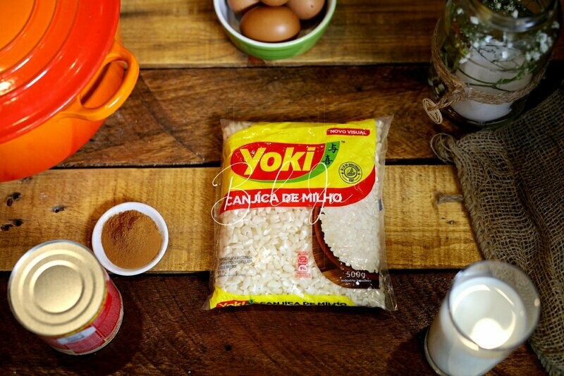 Canjica de milho Yoki