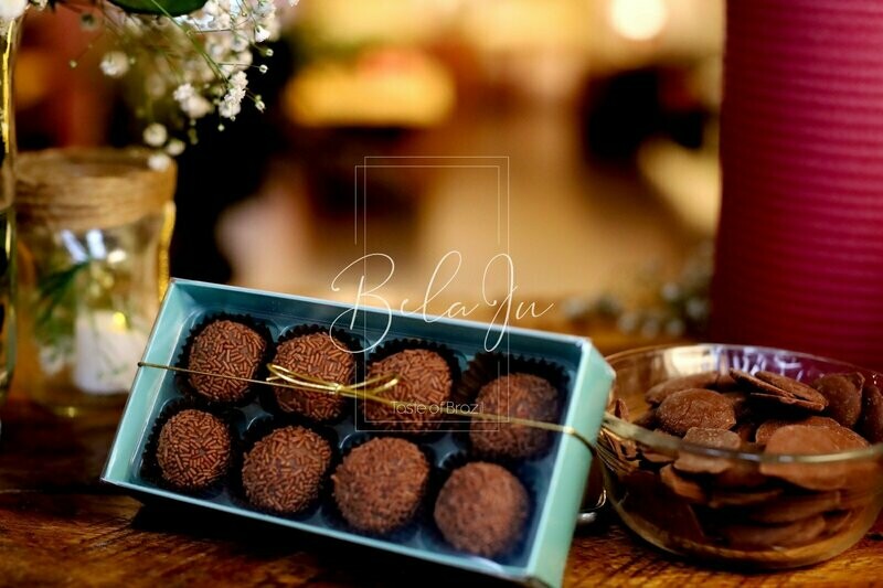 Brigadeiro caixa com 8 unidades