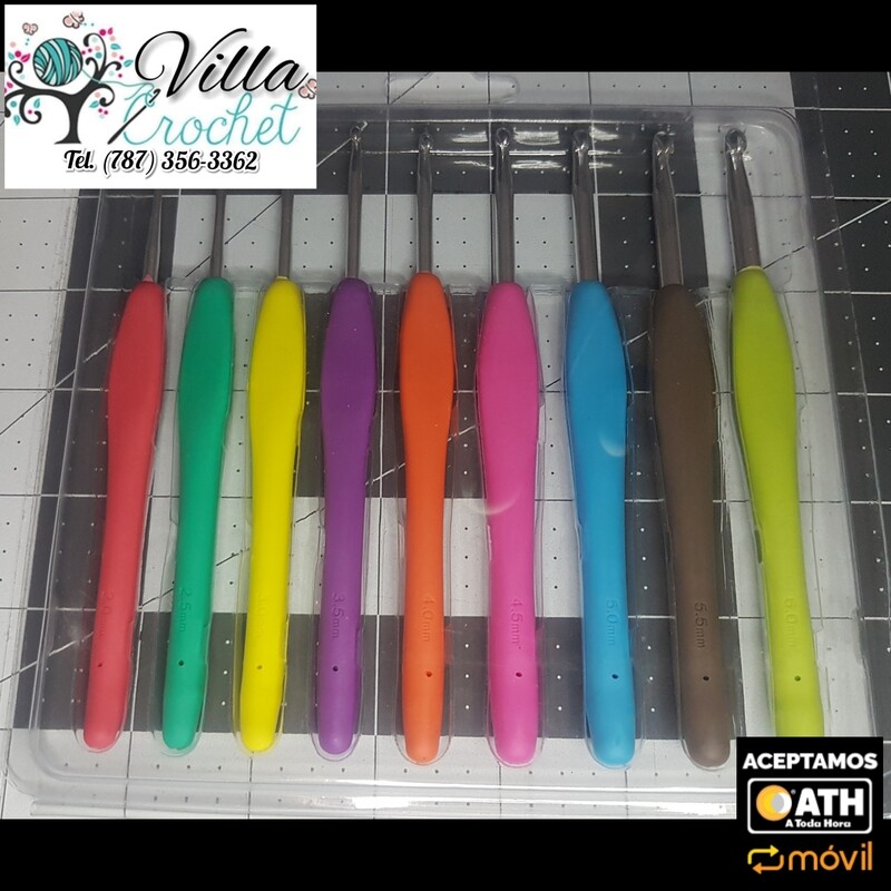 Set. Agujas crochet