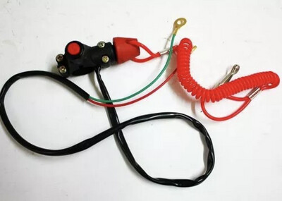 Quad And Dirt Bike Kill Switch Safety Tether