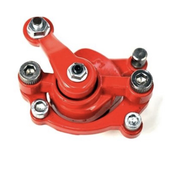 Front Left Break Caliper Red For Mini Quad Or Bike