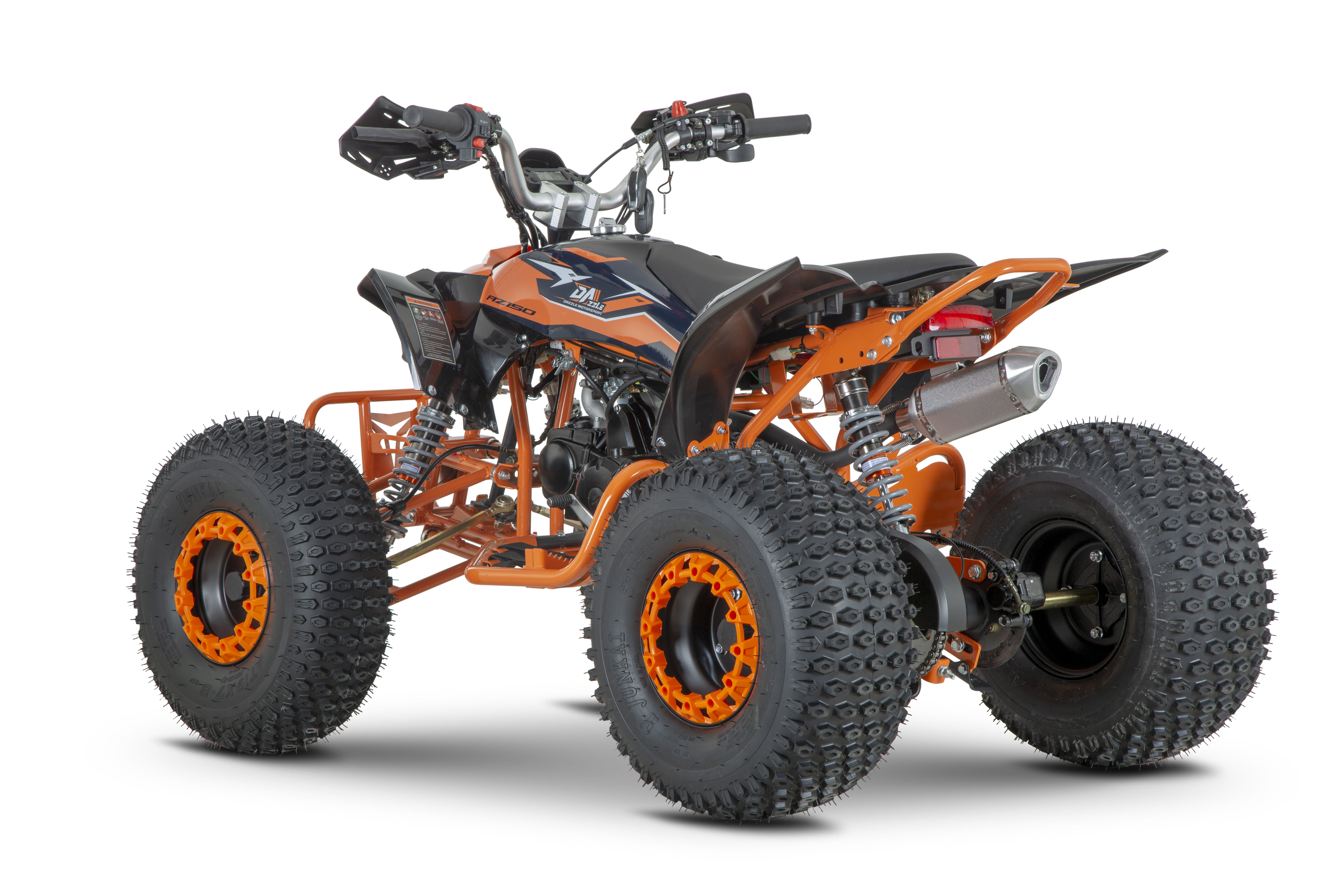 EXHILARATOR 150CC PETROL QUAD BIKE