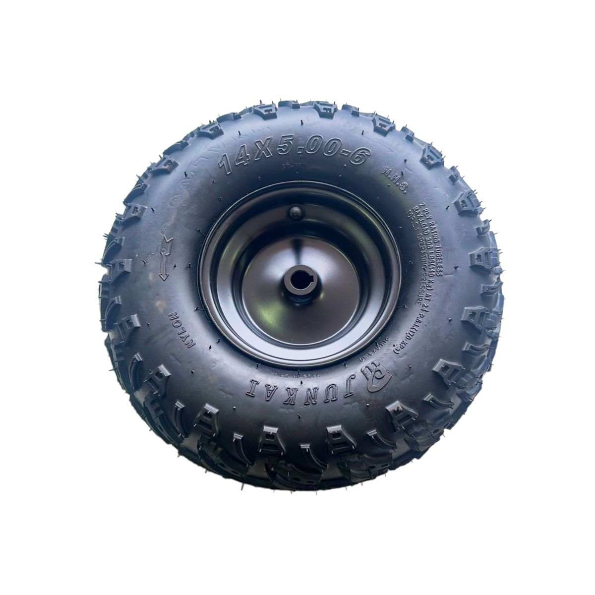 14 x 5.00-6 Complete Quad Bike Rear Wheel LHS