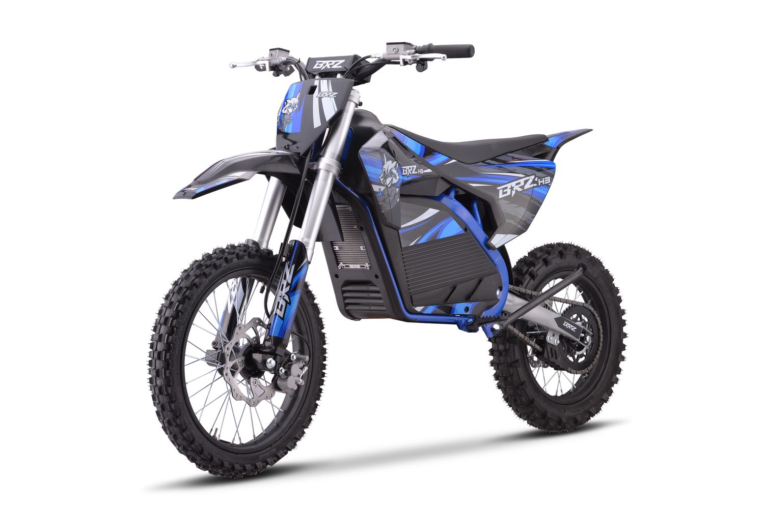 BRZ Neon Thunder Pro 72v 5000w Electric Dirt Bike 17/14"
