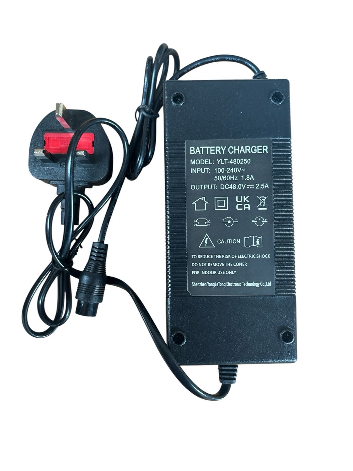 48v Quad Bike 3 Pin Charger