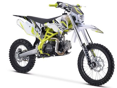 Junior/Adult BRZ Racing Pro 140cc Manual Dirt Bike 17/14" Big Wheel