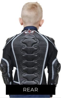 Wulfsport Youth Full Deflector Armour Kit