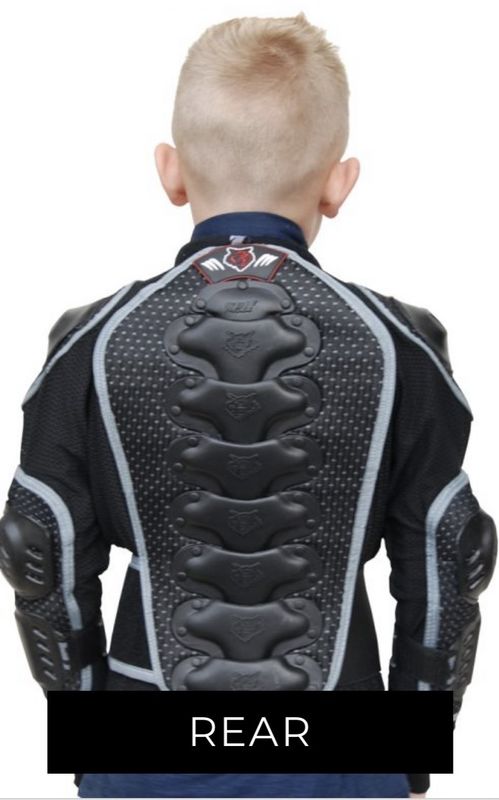 Wulfsport Youth Full Deflector Armour Kit